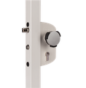 Locinox LAKZ Stainless Steel Swimming Pool Lock 50mm Surface Mounted ...